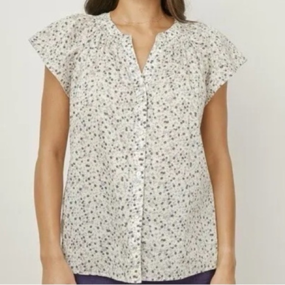 Rails Tops - Rails Alena top in the WatercolorBuds print Floral Blouse Size Medium